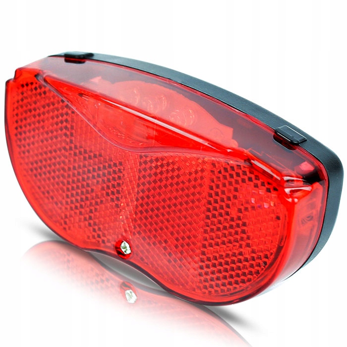 LAMPA TYLNA LED + ODBLASK + BATERIE NA BAGAŻNIK