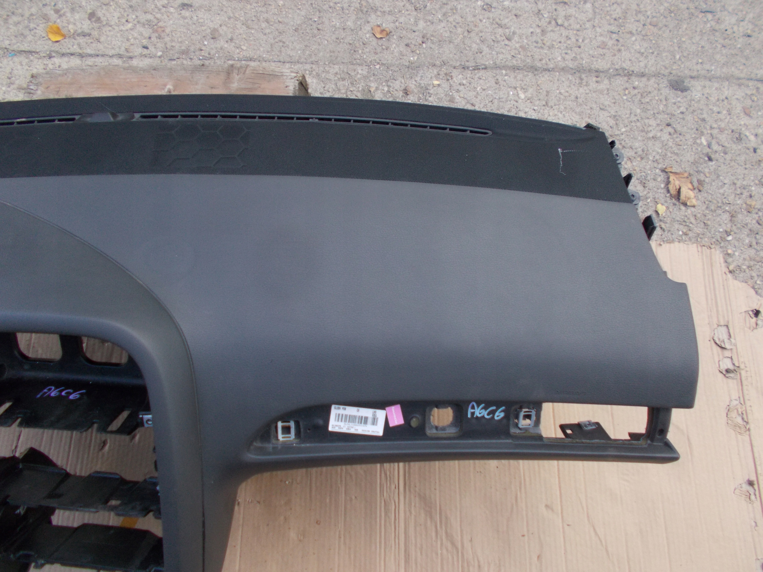 AUDI A6 C6 dashboard console airbags original EU