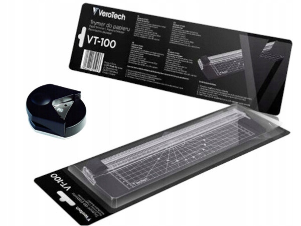 Podręczna Obcinarka / Trymer Verotech VT-100 + Zaokrąglacz rogów VR-200