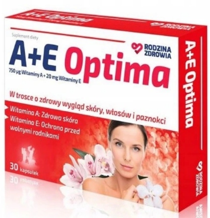 

A+e Optima Witamina A+e Rodzina Zdrowia 30 kaps.