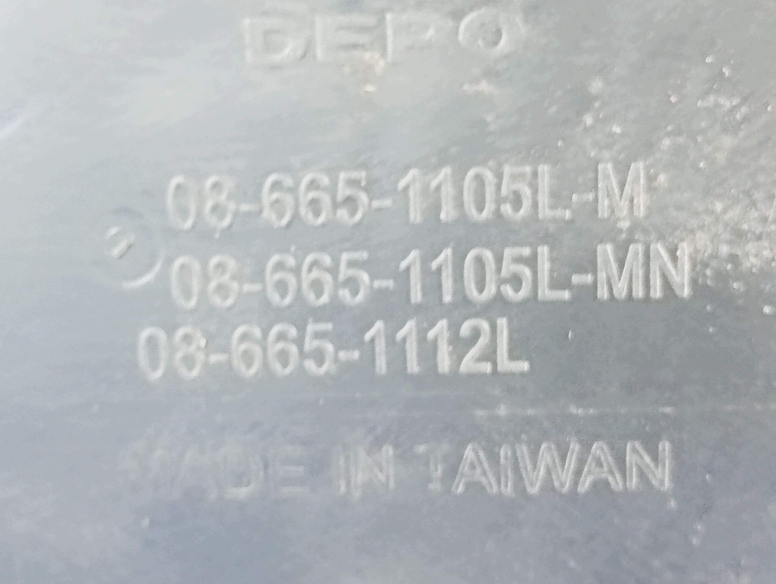 light left front reflektor left front 086651105L Skoda Fabia and 1 99-07