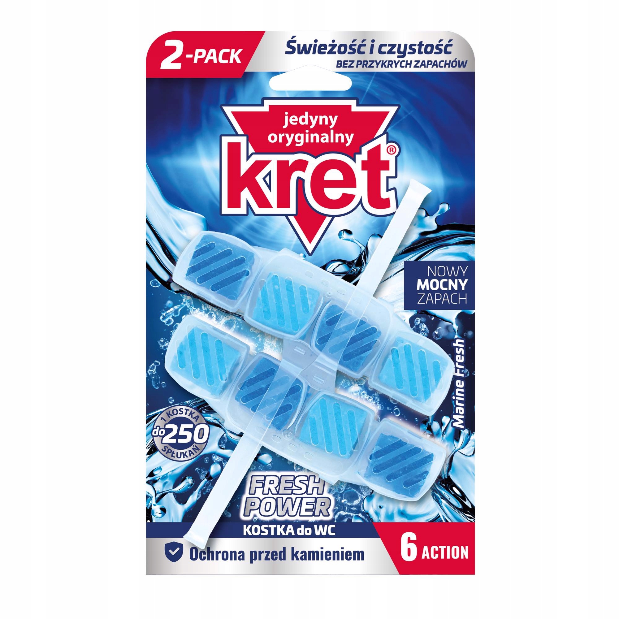 

Kret Fresh Power Marine Fresh Kostka do Wc 2 x 40