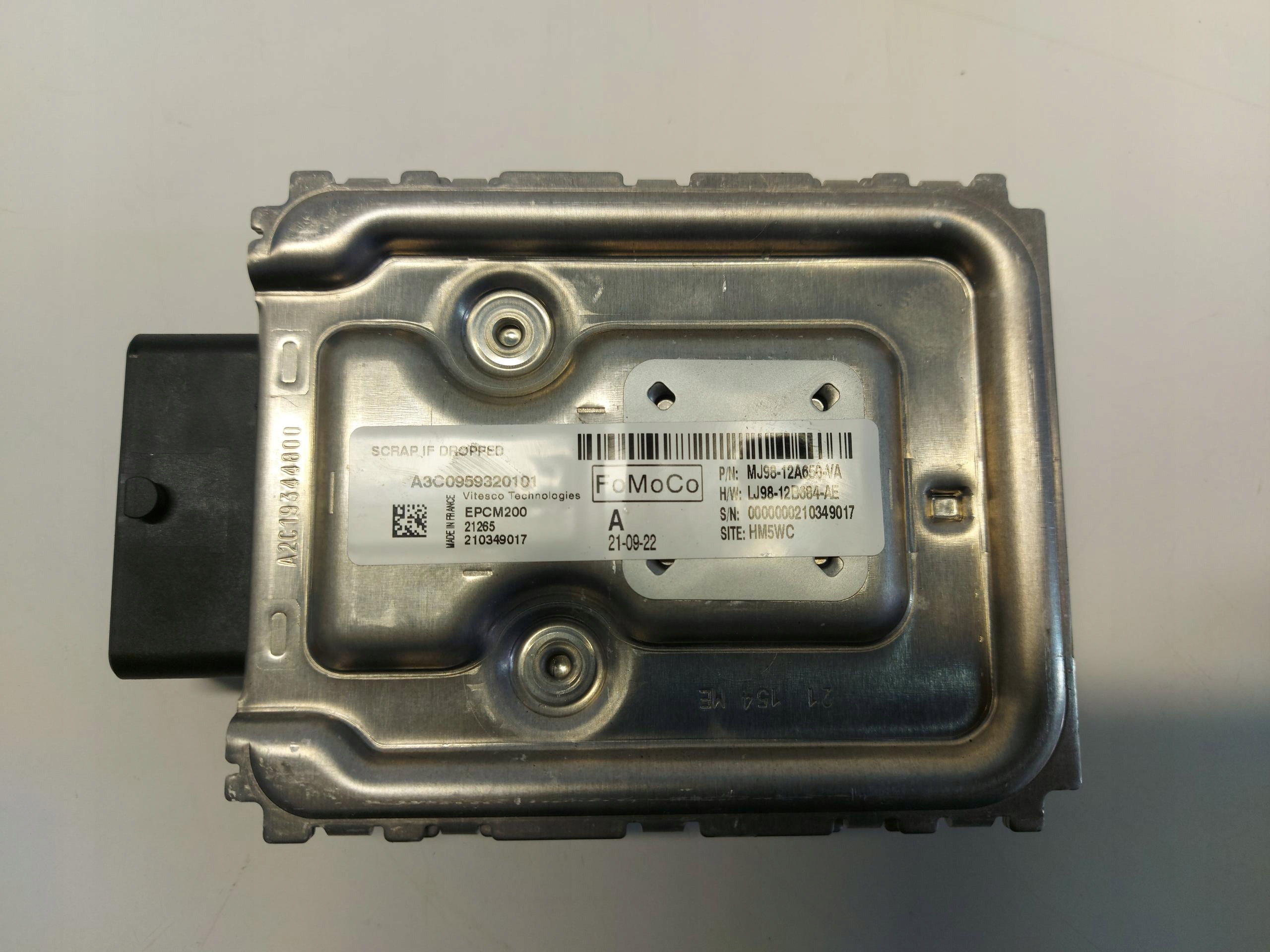 Ford Mustang Mach-E modulo Centralina MJ98-12A650-VA