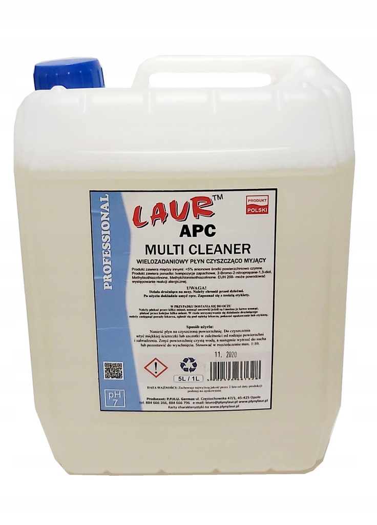

Apc Multicleaner Środek Czyszcząco-myjący OP.5L