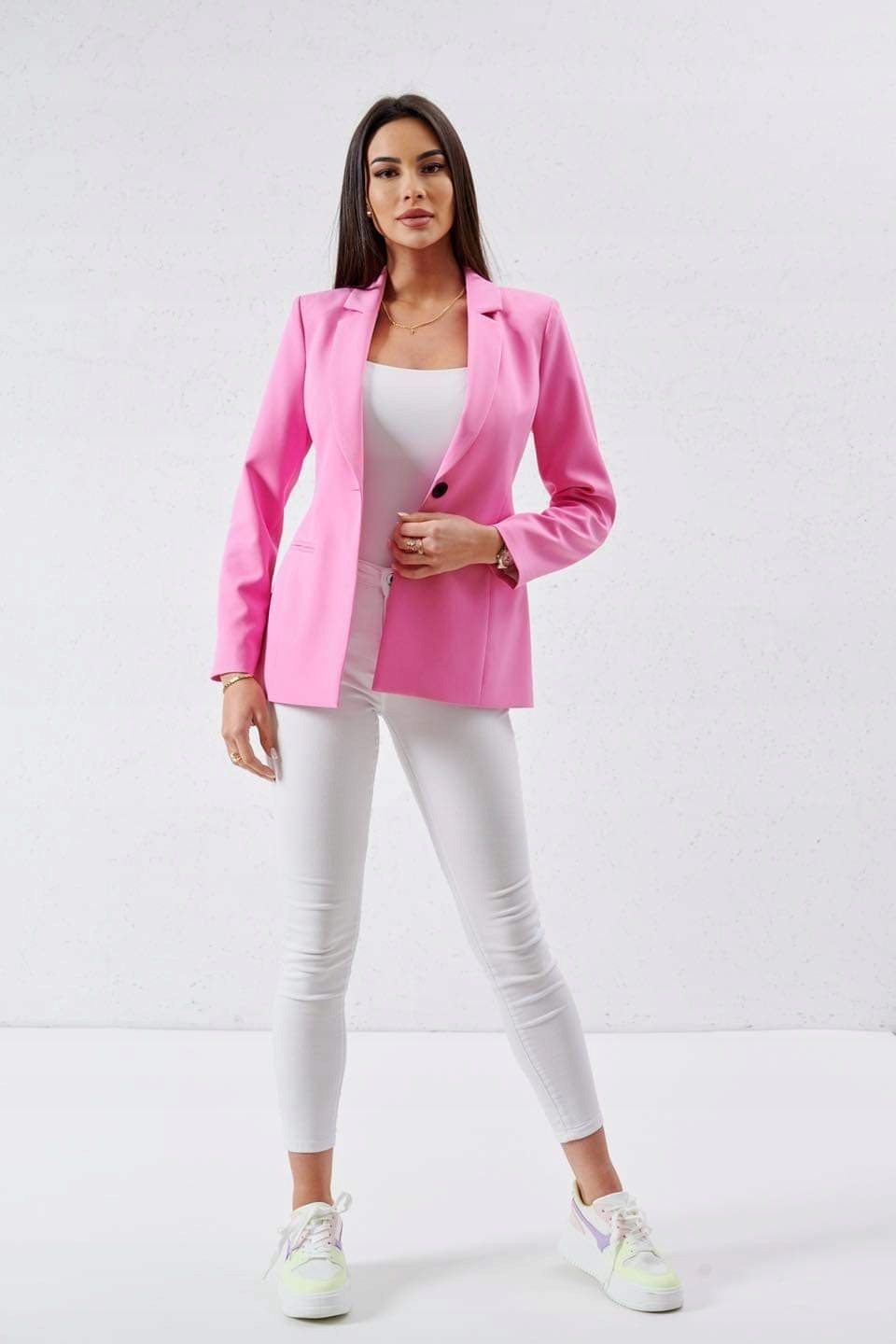 Sako Růžová Velikost M Model 0653 Značky Lalous Polský Výrobce