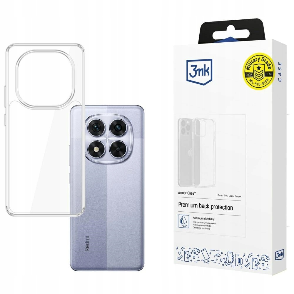 Etui 3MK Armor do Redmi Note 14 Pro/pro+ 5G Ochrona i Styl