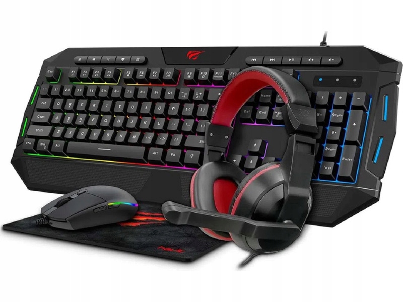 

Zestaw Havit 4w1 Gamenote KB501CM