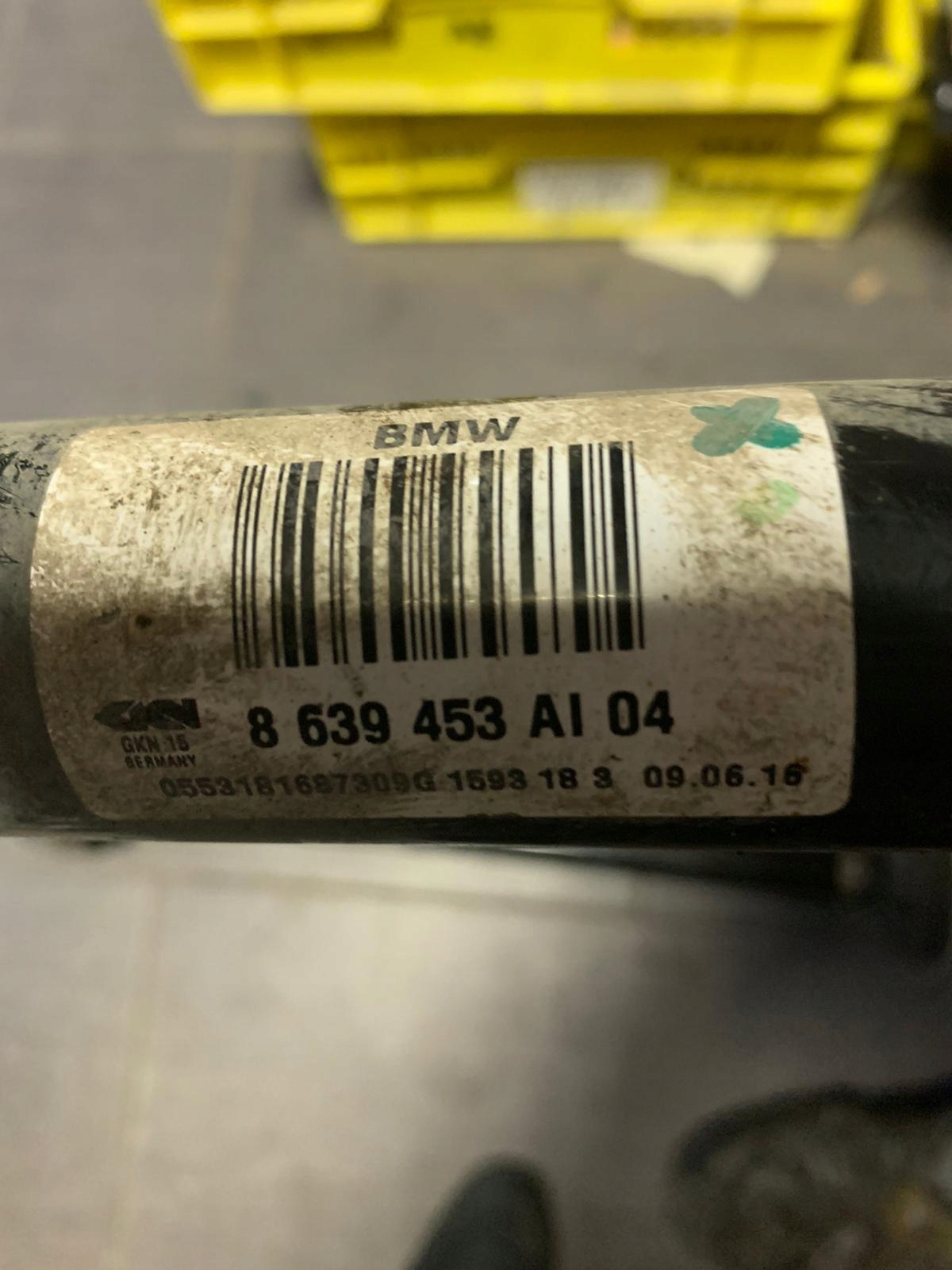 IDEALNA KPL semi-axis rear left BMW G11 G12 750iX 1