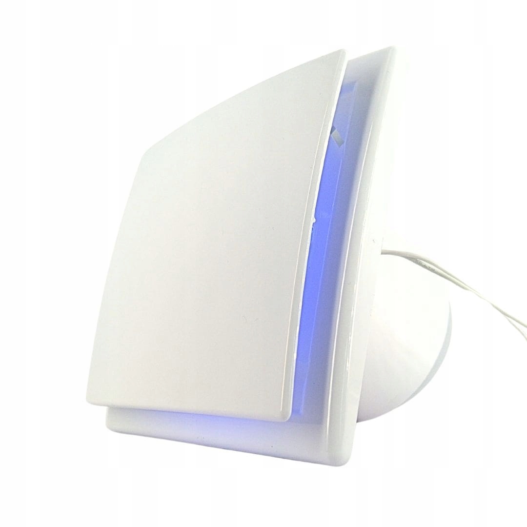 Ok Modrý koupelnový ventilátor s Led osvětlením