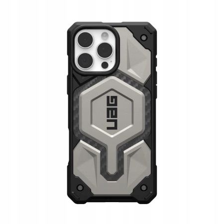 Pouzdro Uag Monarch Pro s MagSafe pro iPhone 16 Pro Max – titanové