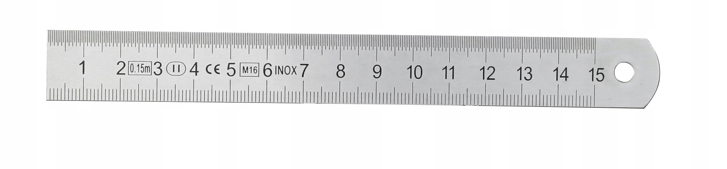 LINIAŁ PÓŁSZTYWNY 150 x 19 x 1.0 INOX