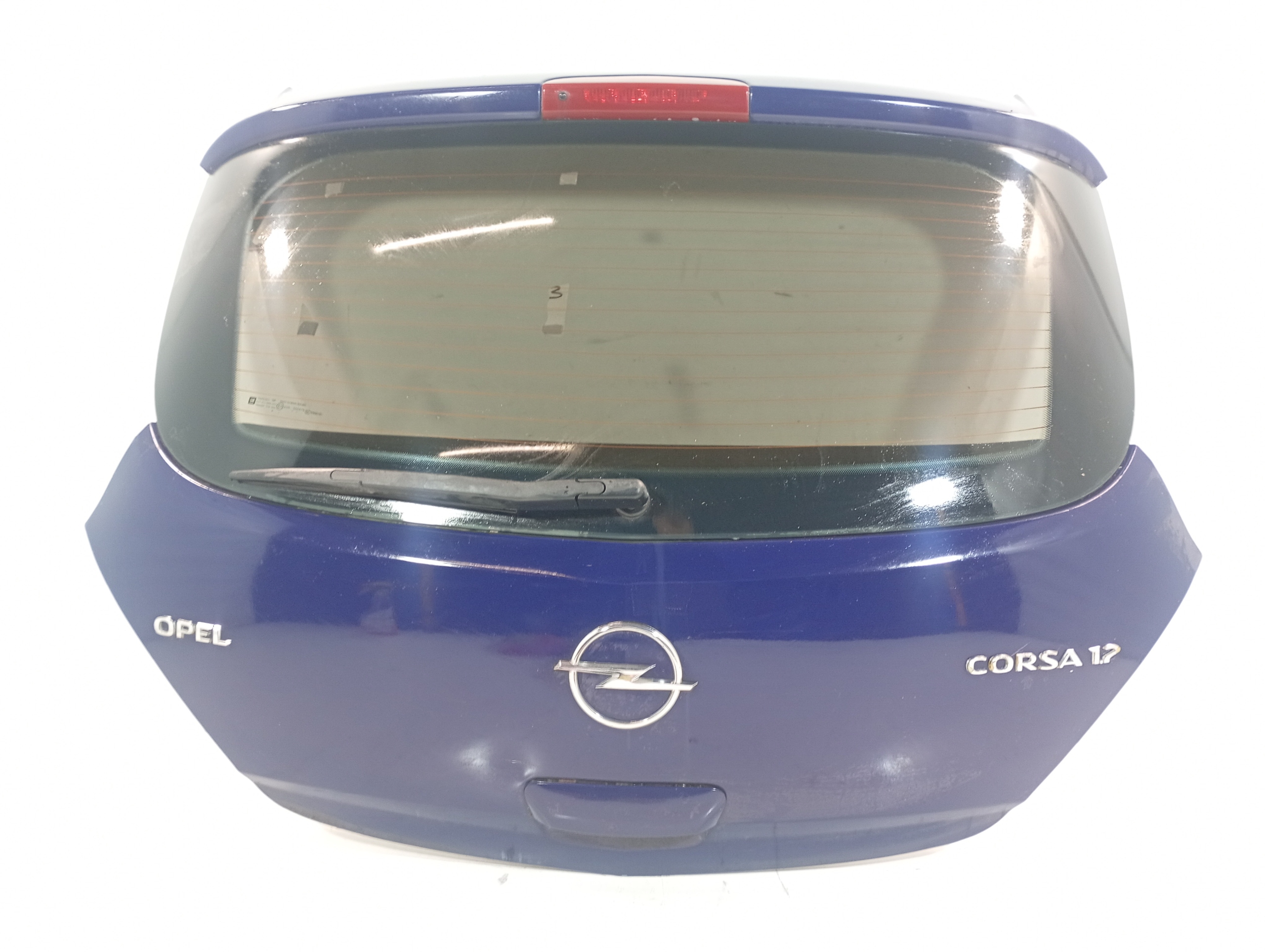 Opel Corsa D 06-14 trunk door boot rear rear part