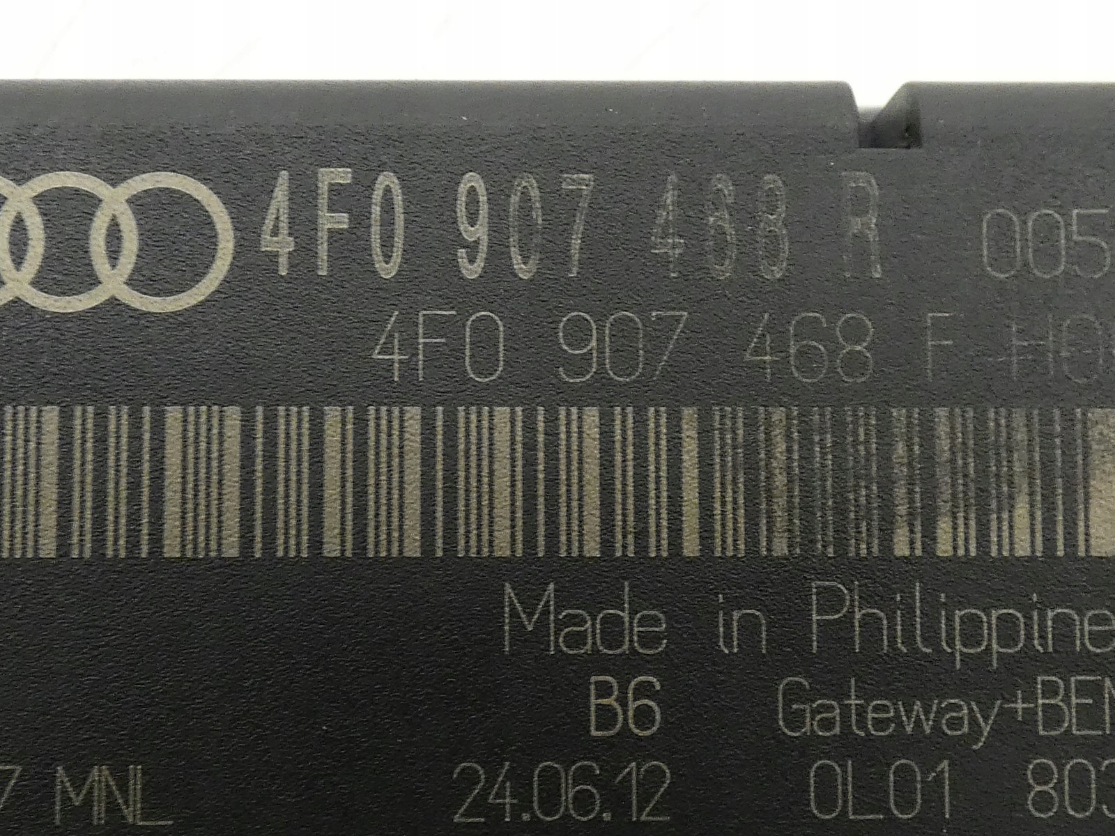 module control unit GATEWAY AUDI Q7 4L LIFT 4F0907468R