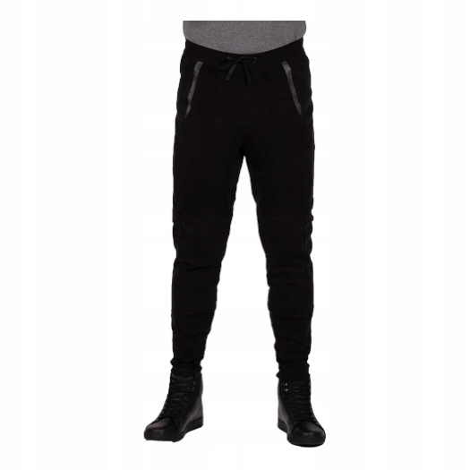 Motocyklové džínsy Knox Shield Jogging Black čierne Darčeky