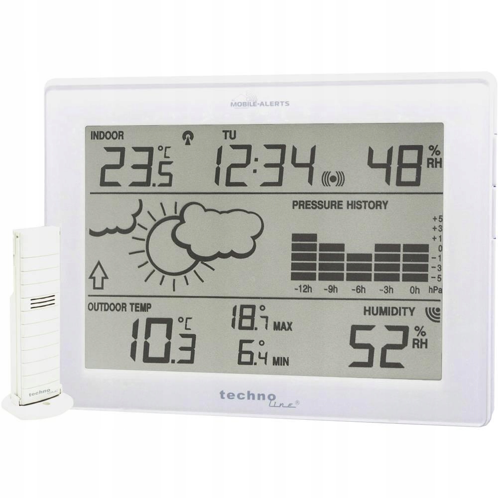 Stacja pogodowa WiFi Techno Line Mobile Alerts MA Kod producenta 1396676