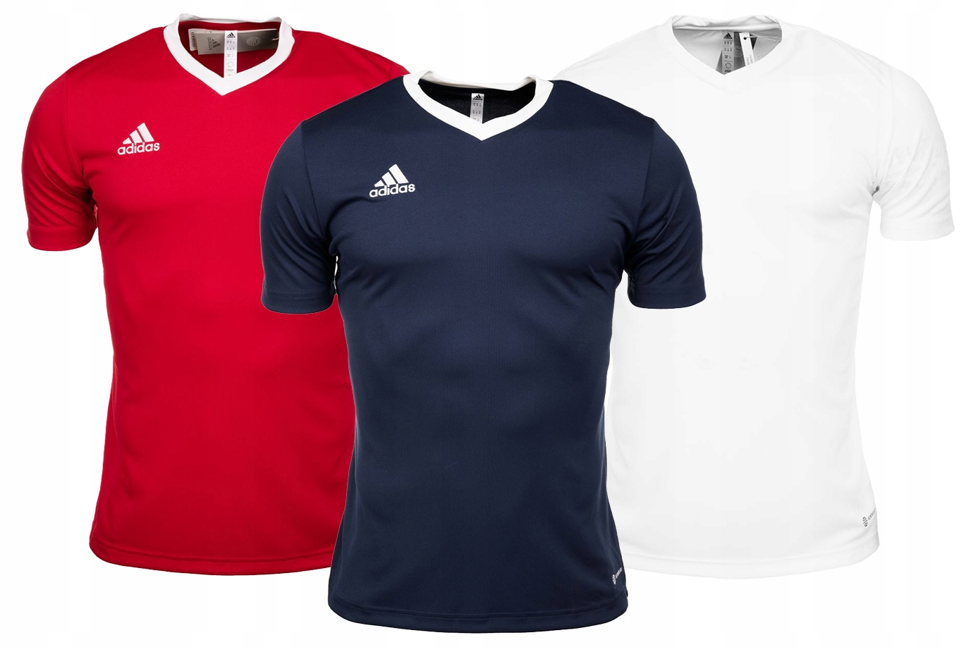 Sada triček adidas Entrada 22 3-pack Pánské tričko 3 ks Trénink vel. L