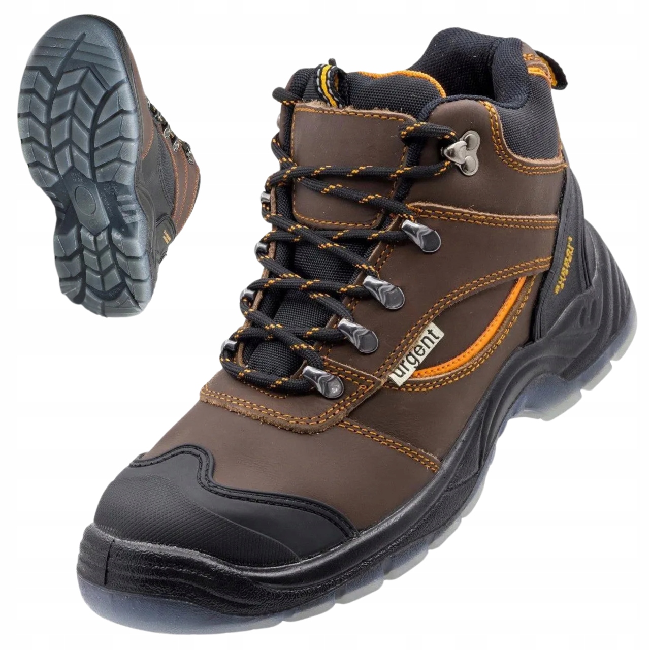 Buty Robocze Bhp Ochronne S1 Crazy Horse Kompozyt Mocne Lekkie 43