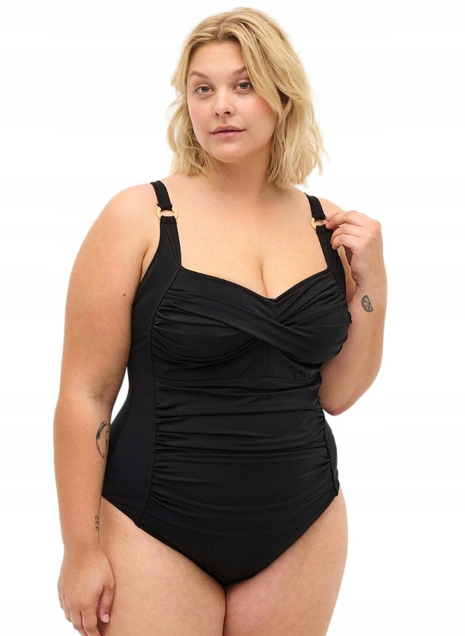 Zizzi Krásné Černé Plavky 507B 48