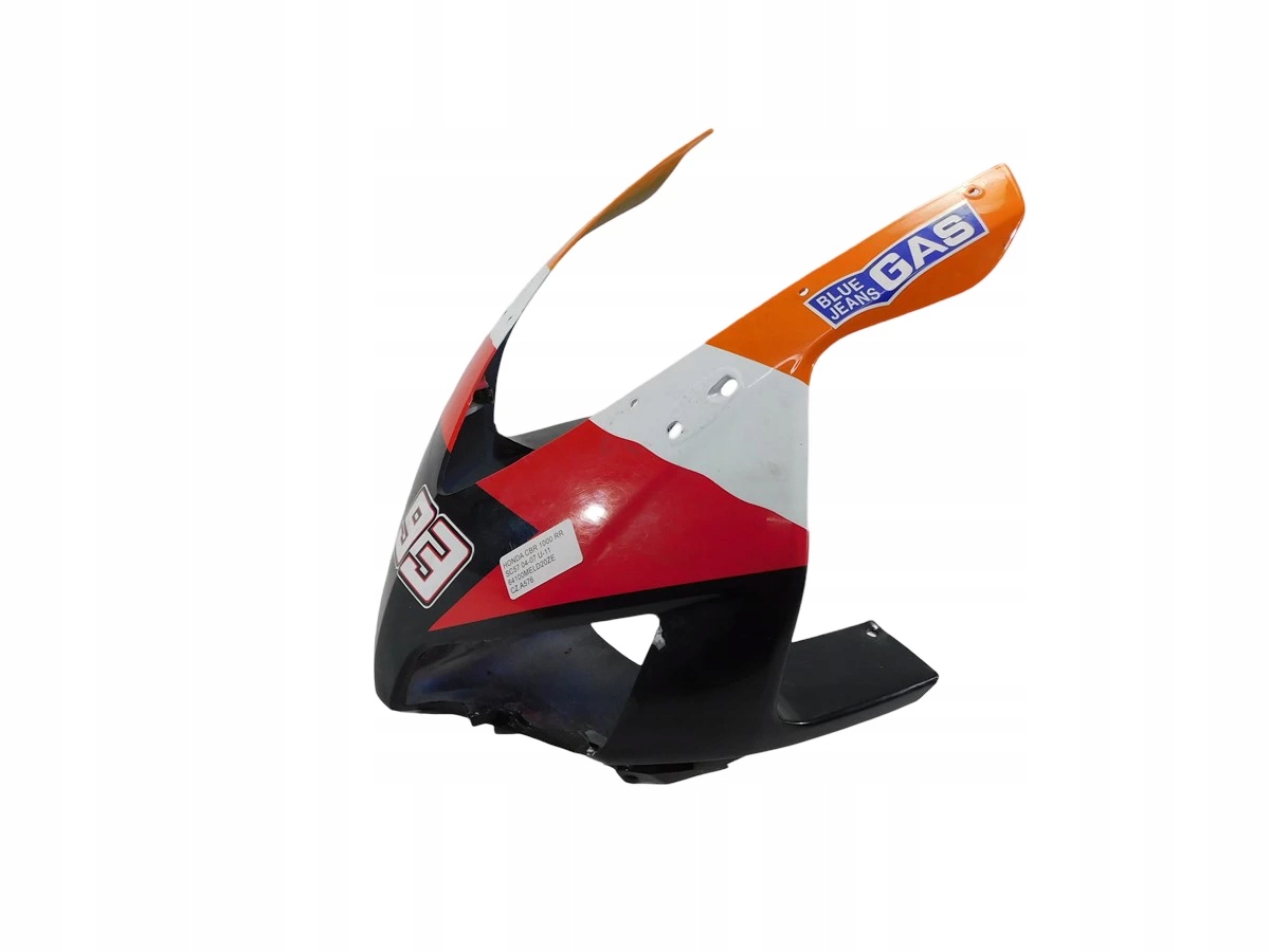 Čechová Vrchlíková Krytka Predná Honda Cbr 1000 Rr SC57 04-07 U-11 64100MELD20ZE