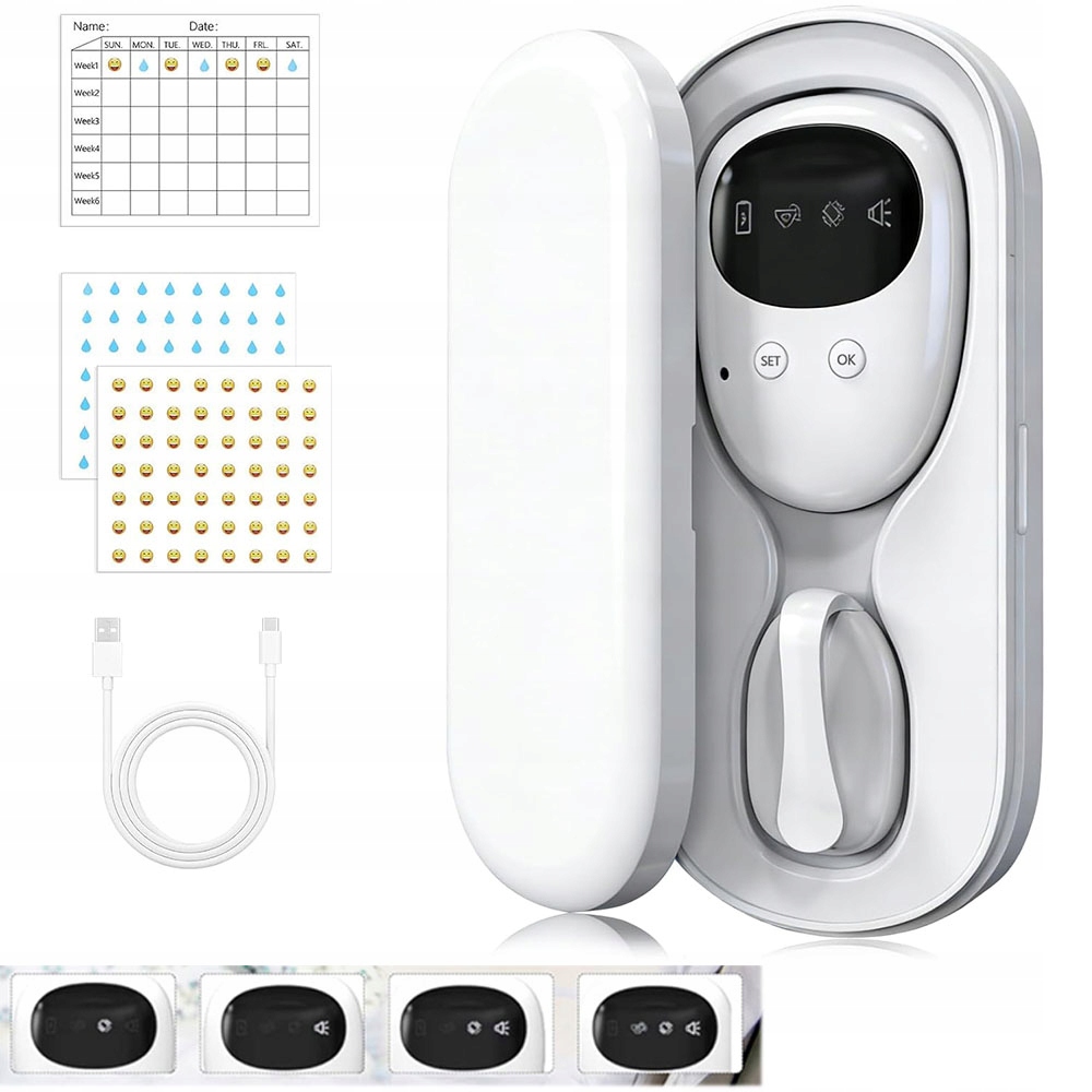 Alarm Probuzení Bezdrátový Připomenutí Vysoká Citlivost 3 Režimy