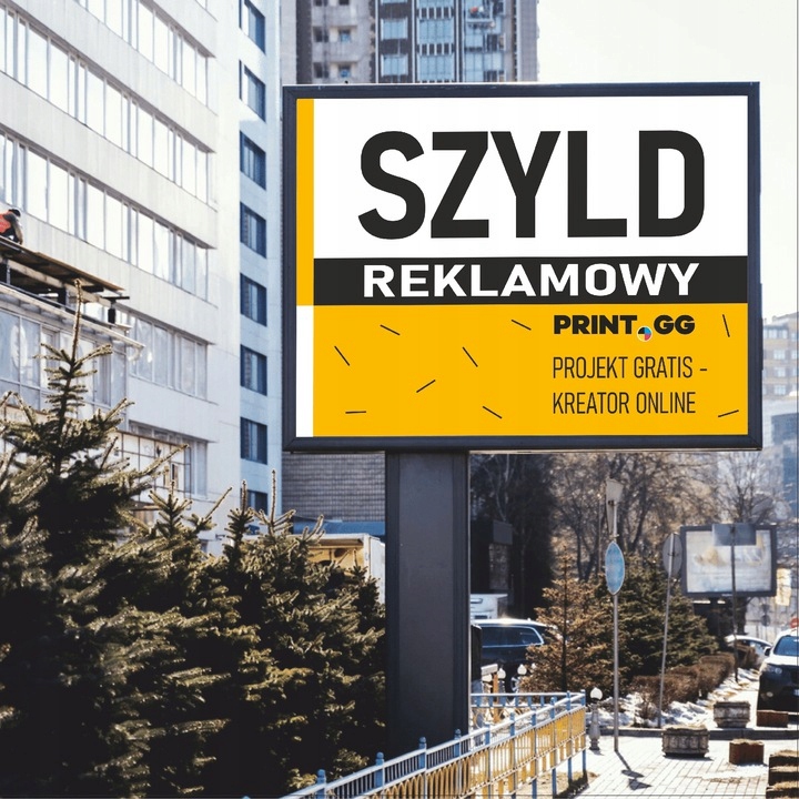 PCV 5mm SZYLD TABLICA REKLAMOWA DRUK UV 120X100 Szerokość produktu 120 cm