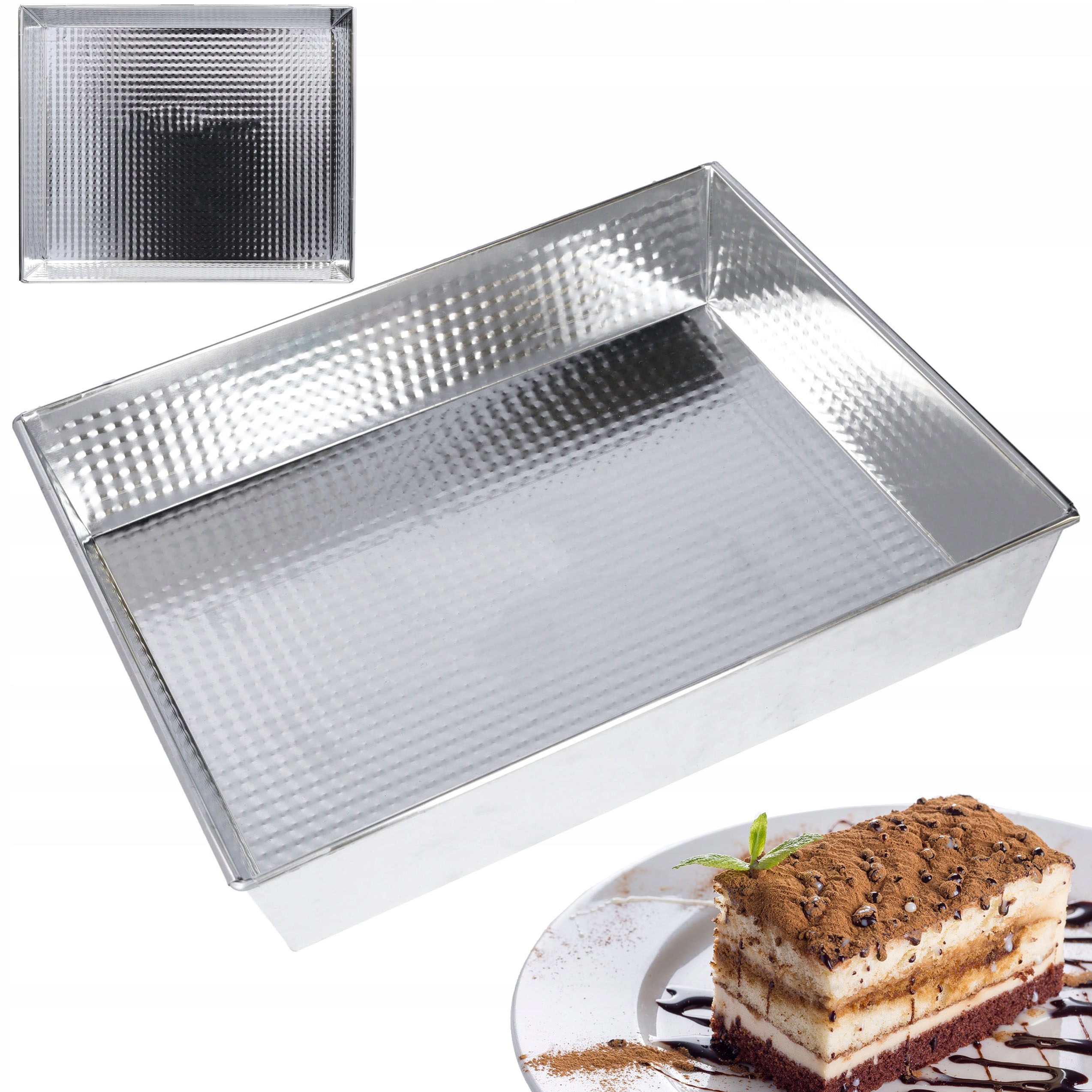 

Blacha do pieczenia forma foremka do ciasta 30x25