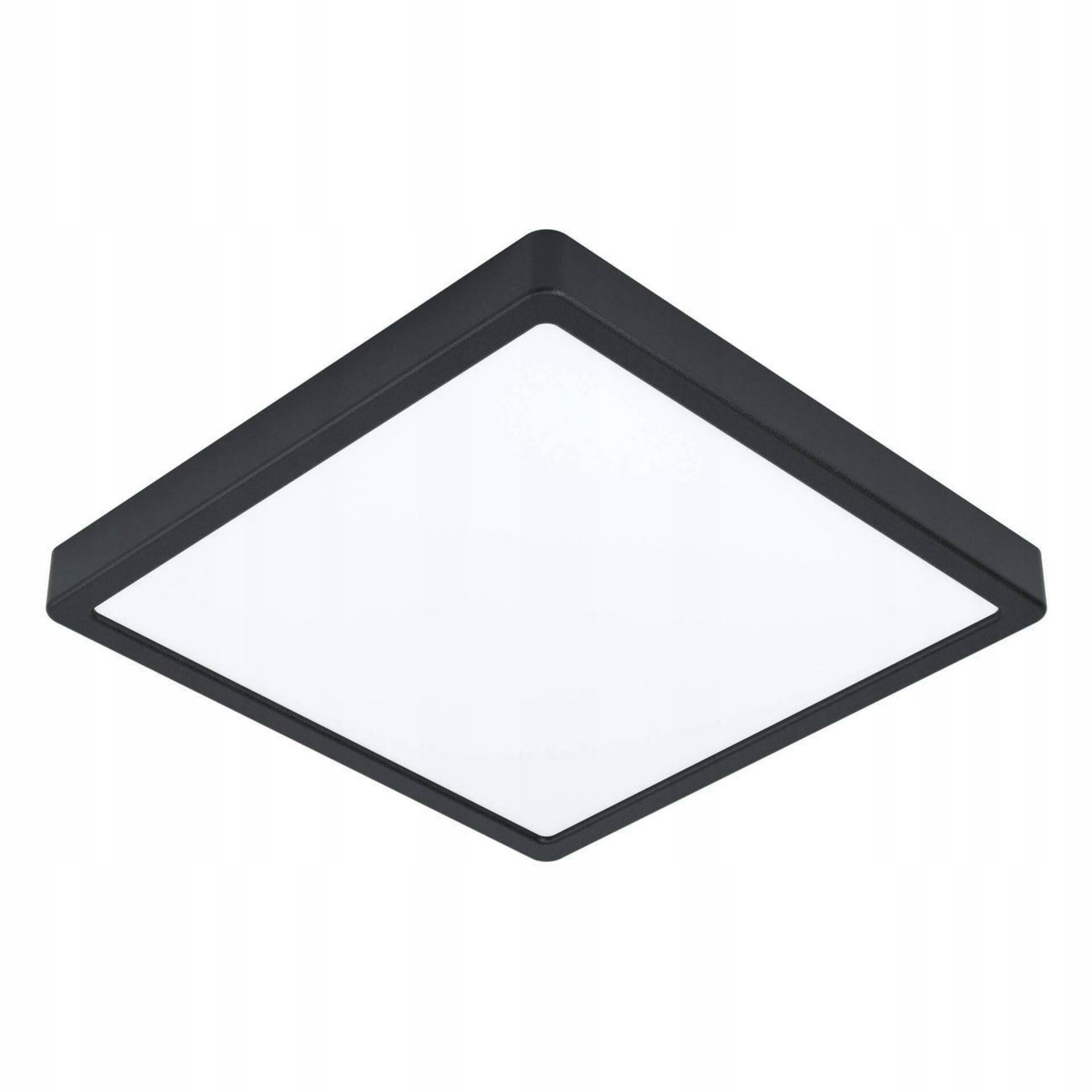 Stropné svietidlo Eglo Fueva 5 čierne 20,5W 285x285mm IP44