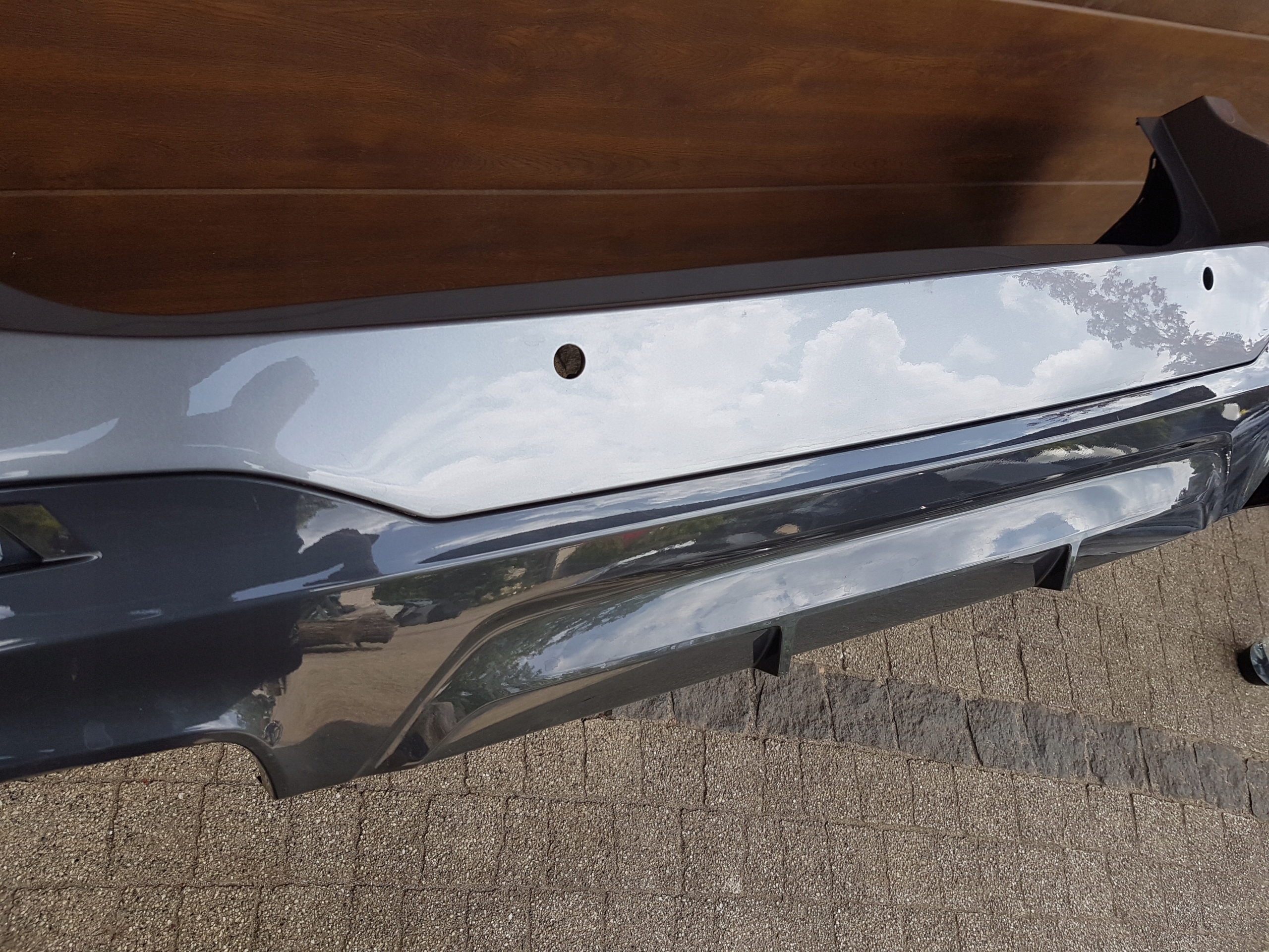 bumper rear BMW 5 G31 LCI m-packet