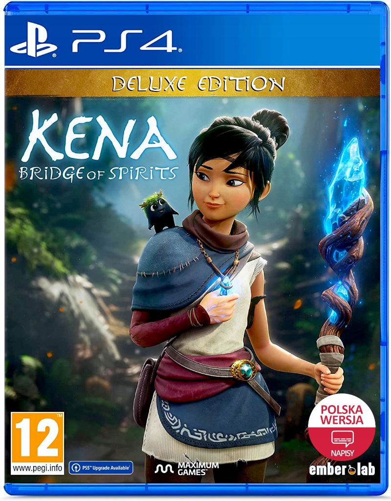 Kena Bridge of Spirits Deluxe Edition PS4 PS5 Pl Fabularna Przygoda Fantasy