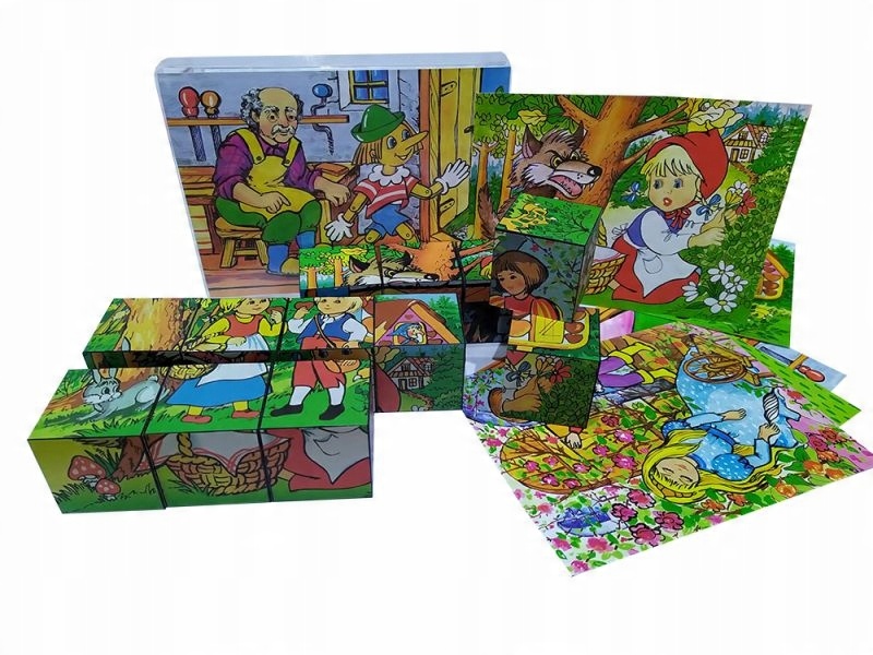 

Bajkowe Klocki w Walizeczce produkt polski