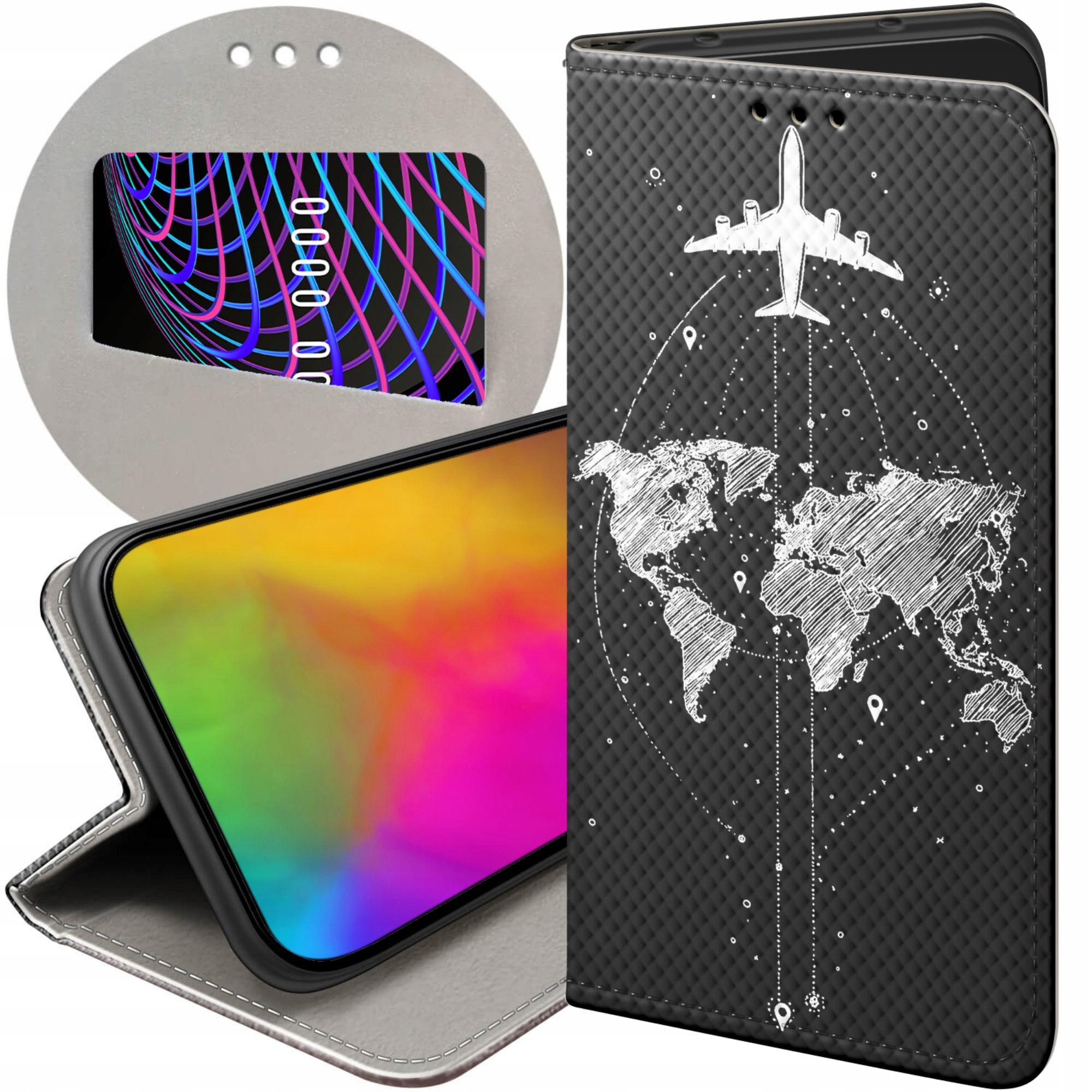 Etui Z Klapką Do Samsung Galaxy J7 2017 Wakacje Podróż Futerał Case