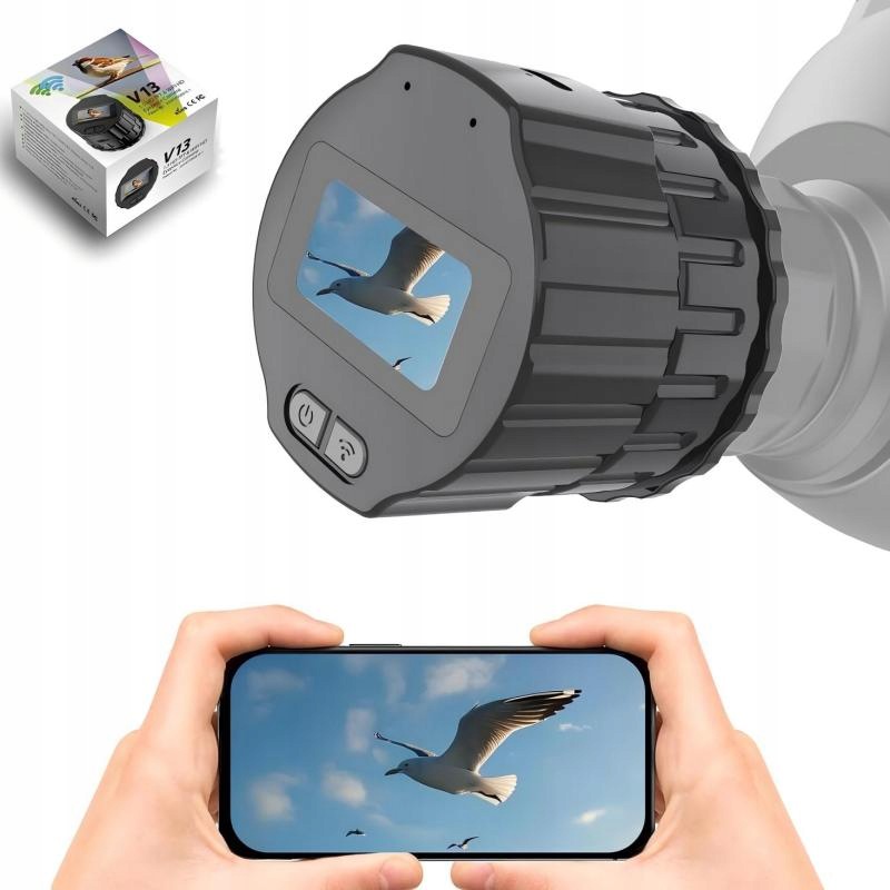 Okulárová Kamera 16MP WiFi-PRO Teleskop/lunety s Tft Displejem+hd Nahrávání