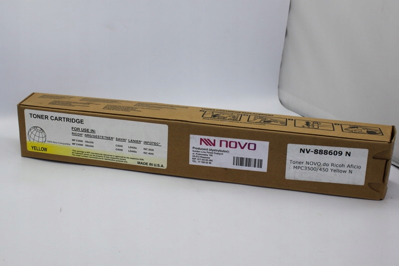 Ricoh 888609 842035 MPC4500E žlutý náhradní toner