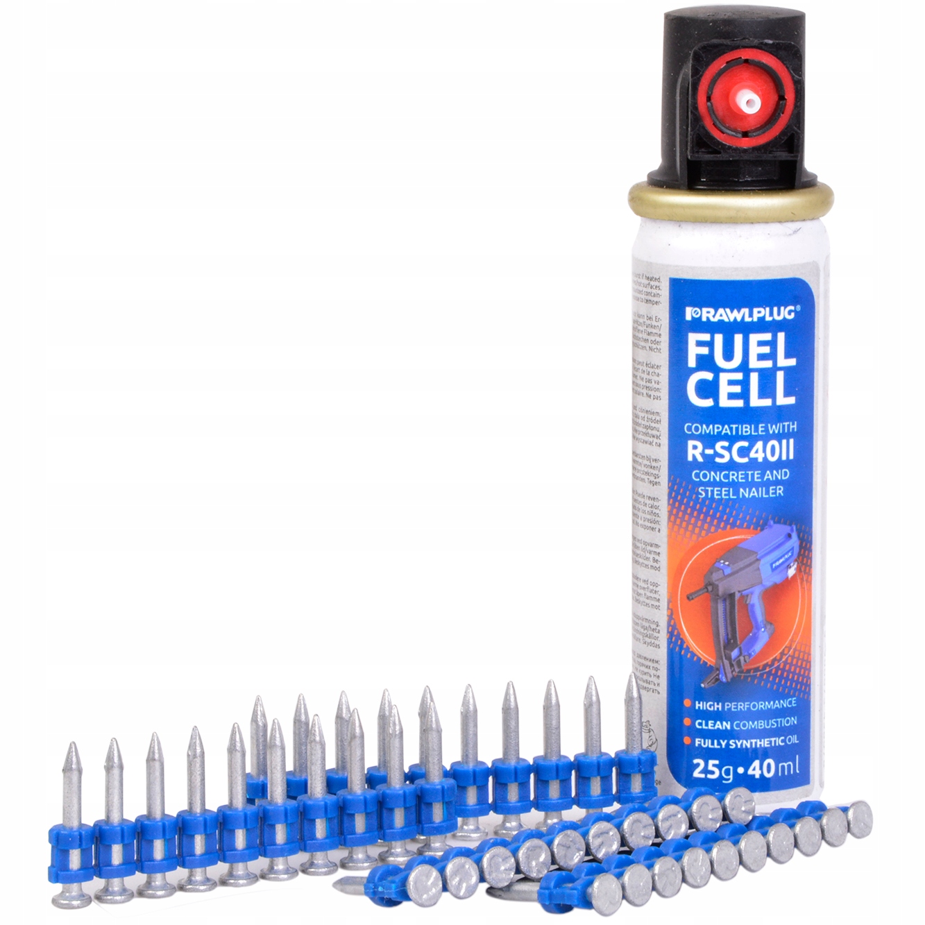

Gwoździe SC40II-2,7X25MM 500SZT+1GAZ Rawplug