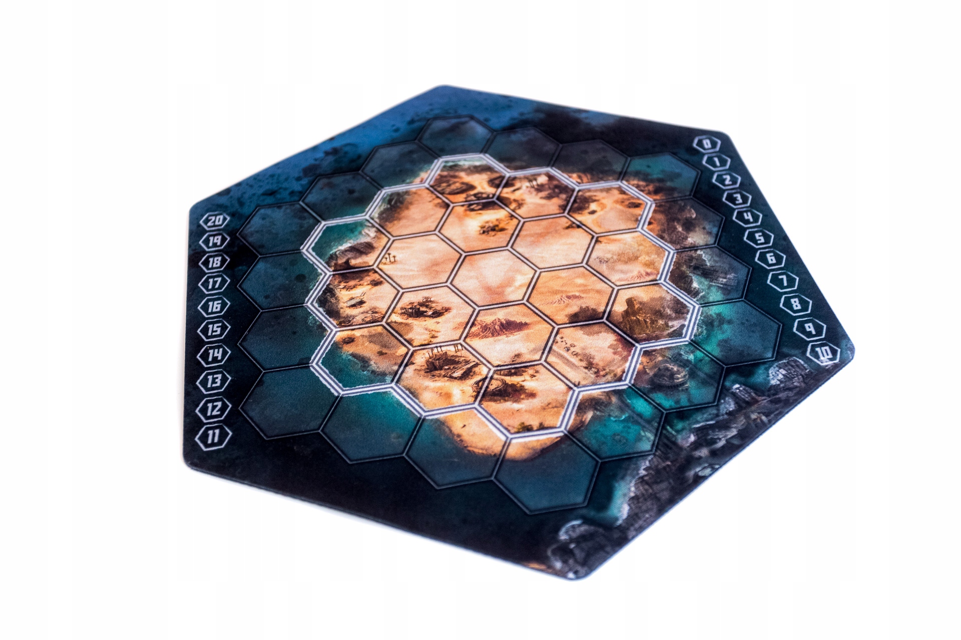 Коврик, совместимый с настольной игрой Neuroshima Hex