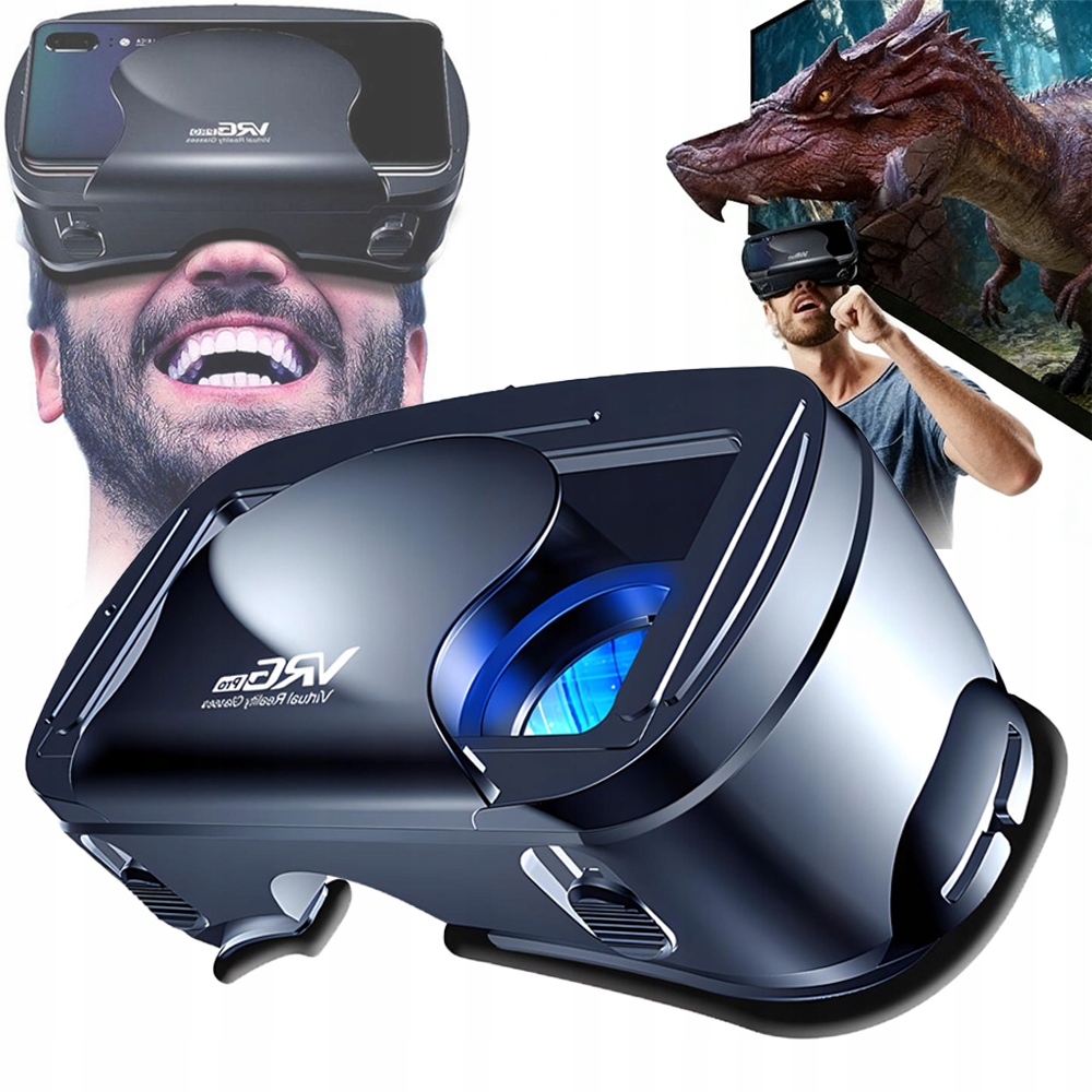 OKULARY GOGLE 3D VR VRG PRO DO SMARTFONA DO 7 CALI