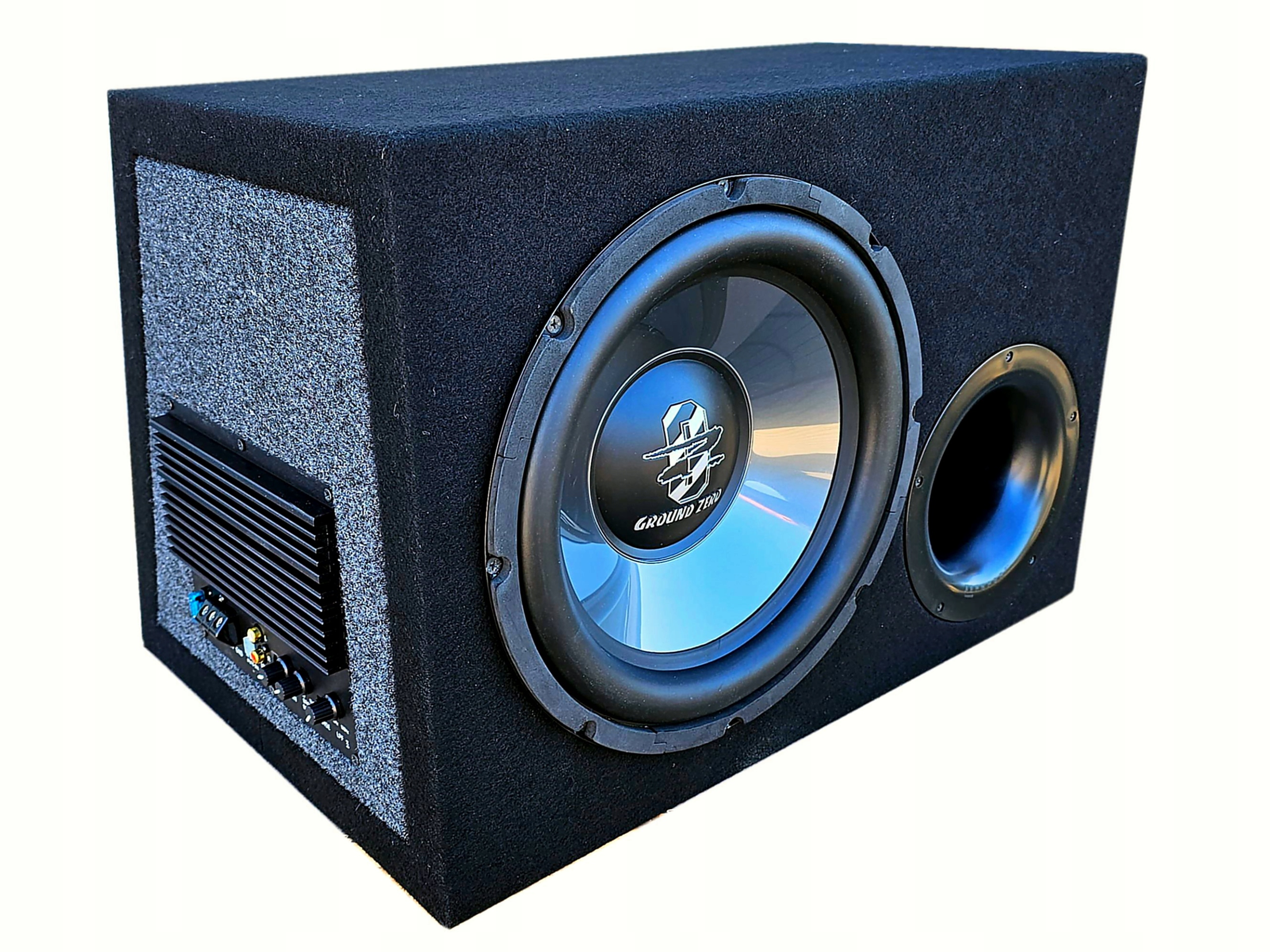 Ground Zero Gzfw 300BR-ACT aktívny subwoofer 30 cm Bass-reflex