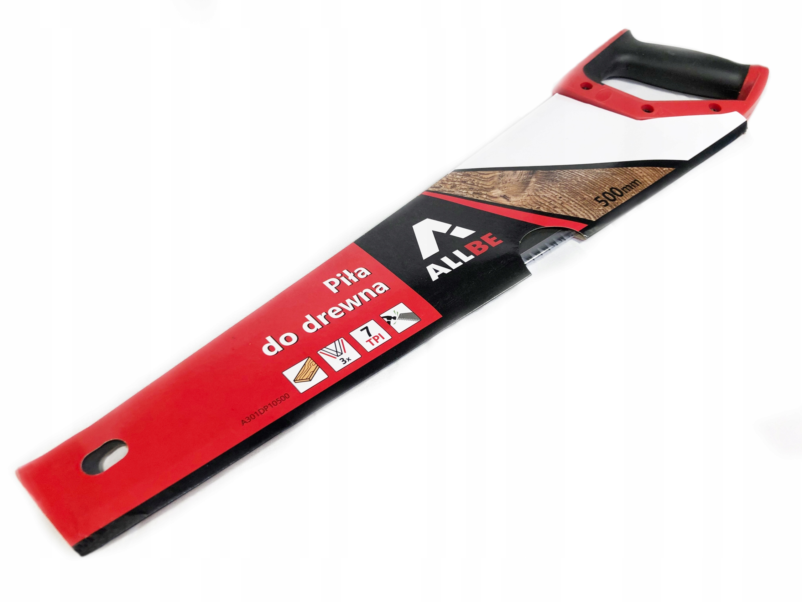 PIŁA RĘCZNA DO DREWNA 500MM PIŁA DO DREWNA PŁATNICA PIŁKA DO CIĘCIA DRZEWA Liczba zębów na cal 7