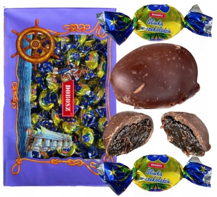 Śliwka Luksusowa w Czekoladzie Dobosz 2,5kg