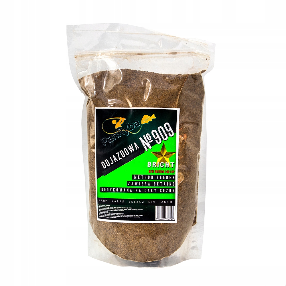 Pan Ryba 909 Bright Odjazdowa 1kg zanęta