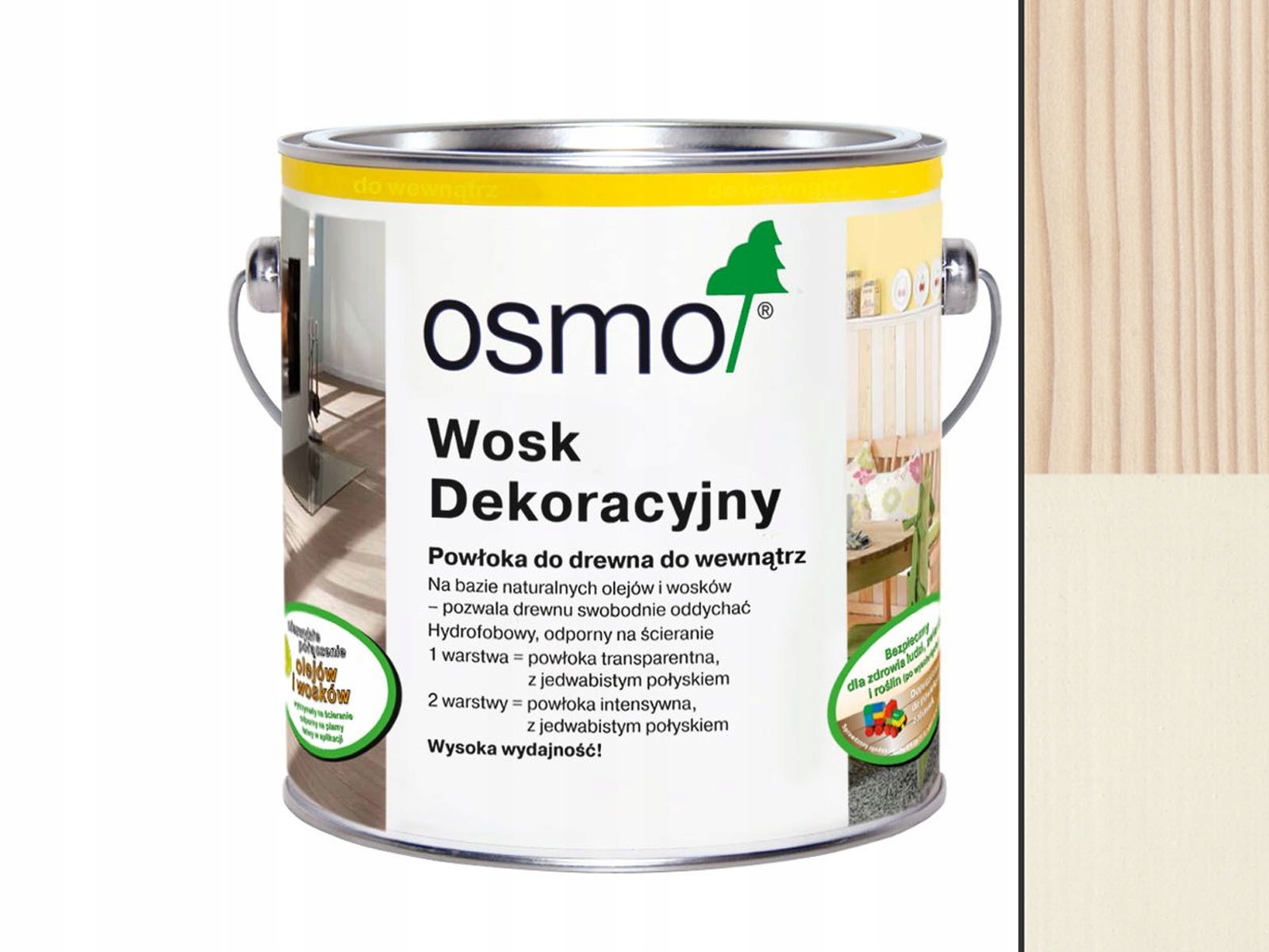 Osmo 3172 dekoratívny vosk Hodváb Béžový 2,5L