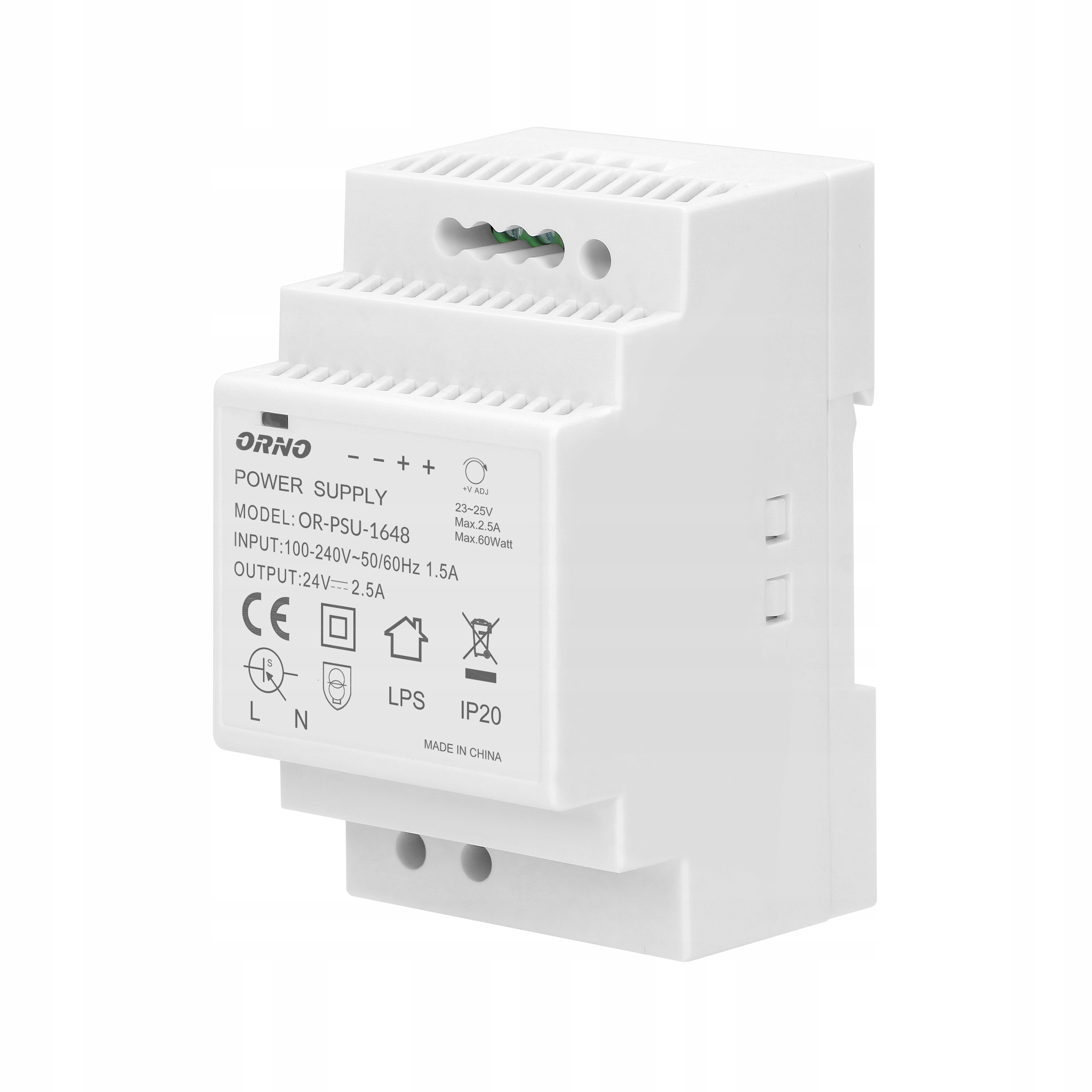 

Zasilacz Na Szynę Din 24V 2,5A 60W