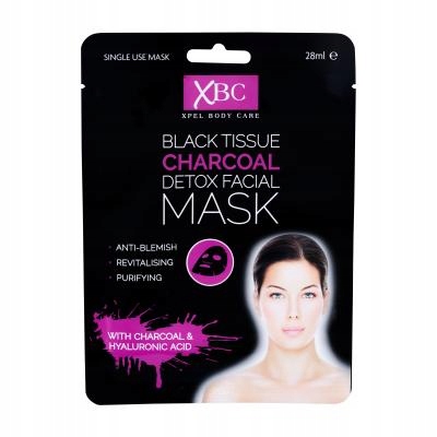 

Xpel Body Care Black Tissue Charcoal Detox Facial