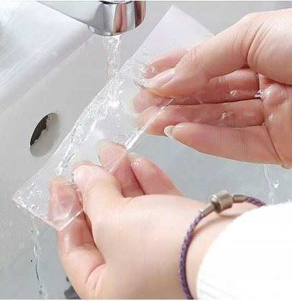 TAŚMA MAGICZNA DWUSTRONNA 30x2 MM BEZBARWNA PRZEZROCZYSTA 3 M ELASTYCZNA EAN (GTIN) 5904994049265