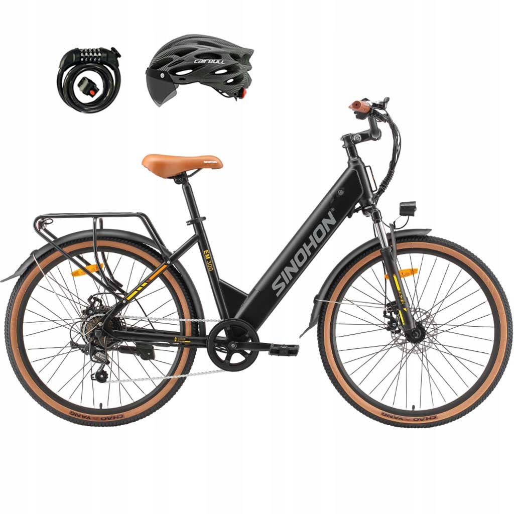 Veslař Elektryczny Sinohon EM300 250W 36V 15,6Ah 25km/h 7-st.