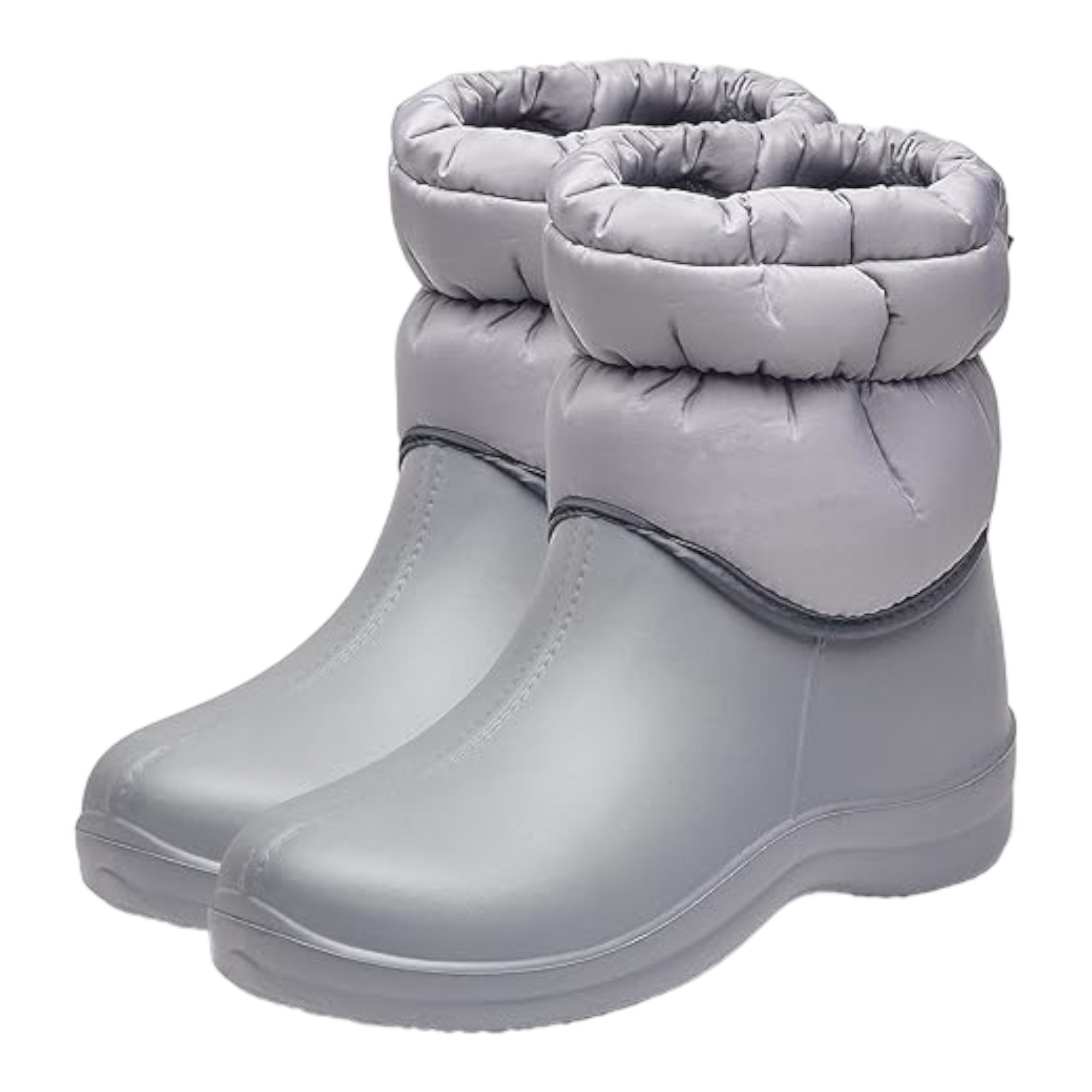 KALOSZE ŚNIEGOWCE OCIEPLANE DAMSKIE LEKKIE CIEPŁE 39 D-337 G GREY DAMSKI KA Rozmiar 39