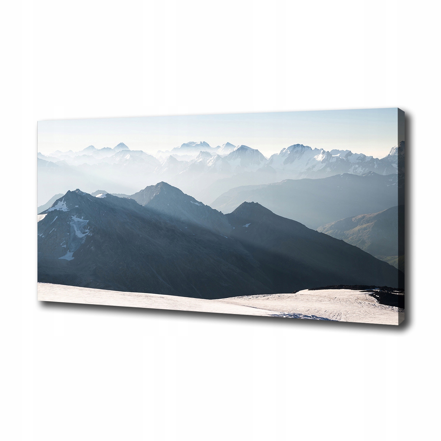 

Foto obraz na płótnie Górskie szczyty 100x50 cm