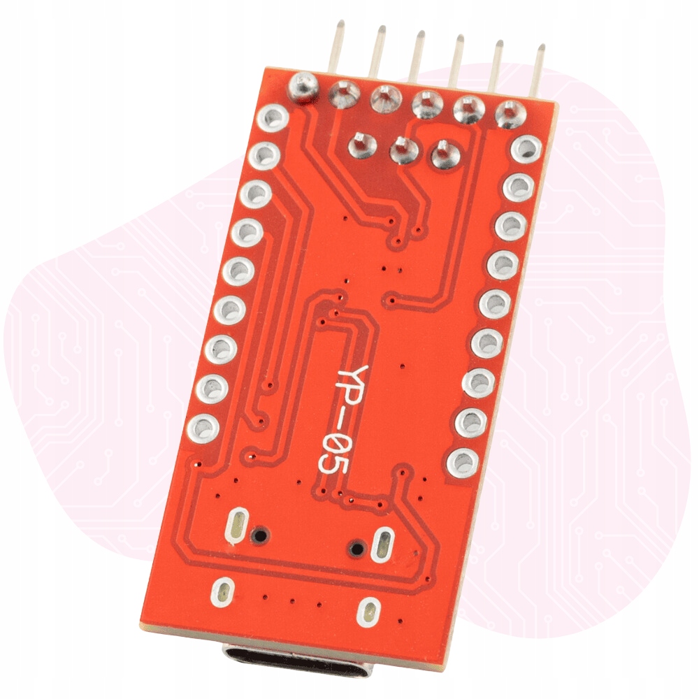 Konwerter USB UART RS232 FT232RL 5V 3,3V USB-C TTL FTDI Do Arduino Stan opakowania oryginalne