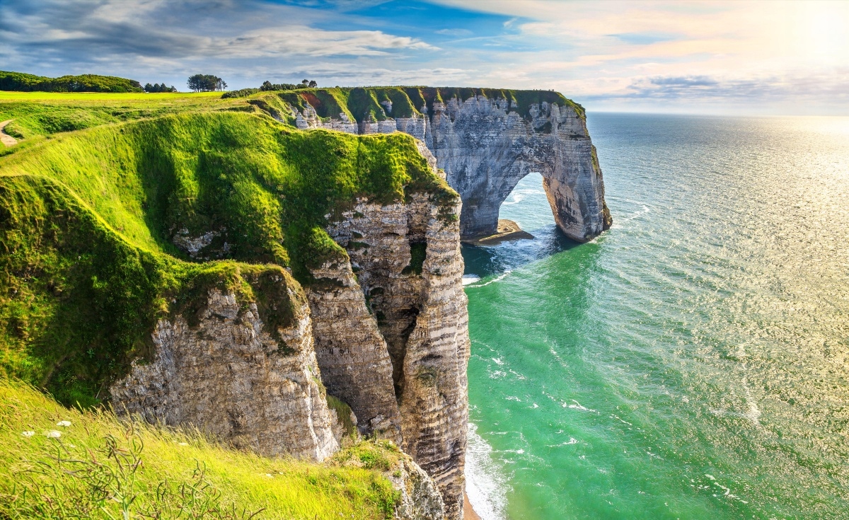 

Fototapeta Flizelinowa Klify Normandia 416x254