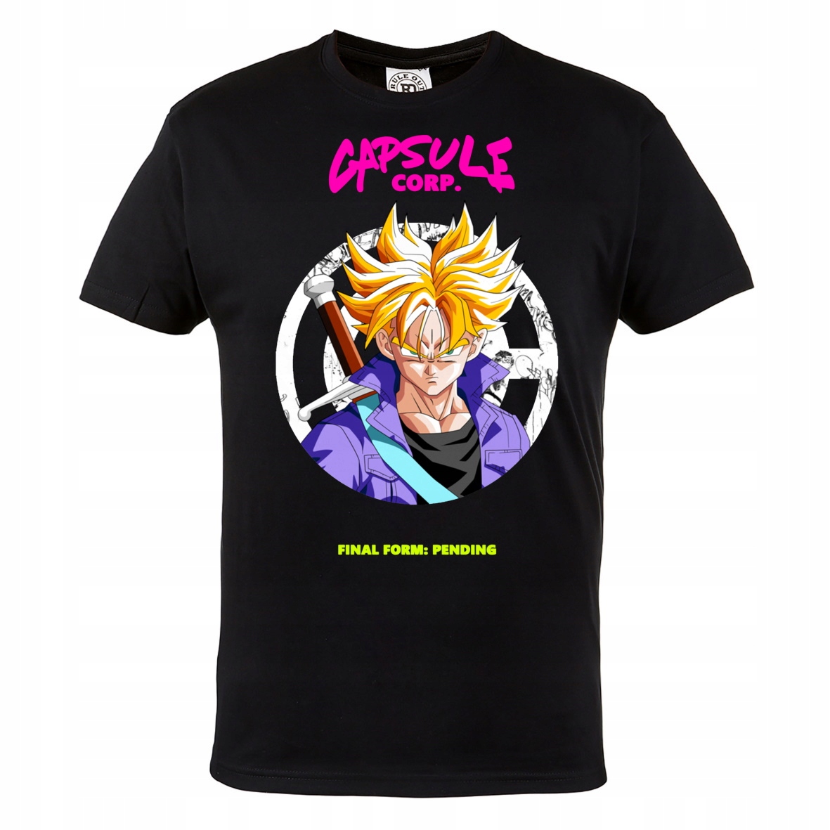 

Męska Koszulka Dragon Ball Manga Capsule Corp